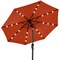 Best Choice Products 10ft Solar LED Lighted Patio Umbrella w/ Tilt Adjustment, UV-Resistant Fabric